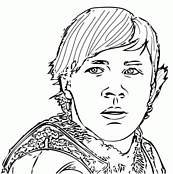 coloriage le monde de narnia peter